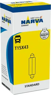 Żarówka, oświetlenie tablicy rejestracyjnej NARVA 175223000 Premium
