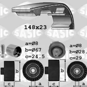 Zestaw paska rozrządu SASIC 1756074 Wyjątkowa oferta
