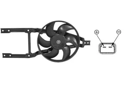 Wentylator, chłodzenie silnika VAN WEZEL 1758746 Oferta limitowana