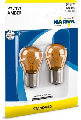 Żarówka, lampa kierunkowskazu NARVA 176384000 Szybka dostawa