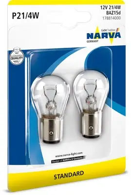 Żarówka, światło STOP / lampa tylna NARVA 178814000 Tani
